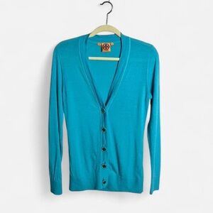 Tory Burch Vibrant Blue Women's Cardigan